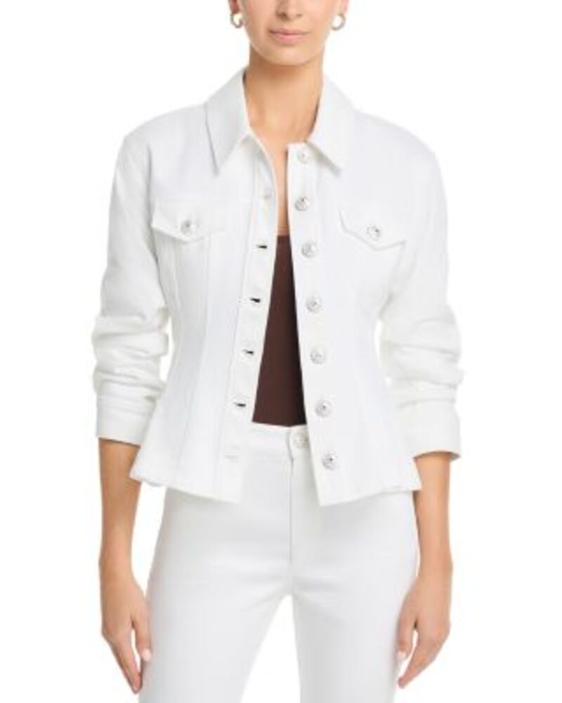 サンク セプト レディース アウター ジャケット・ブルゾン Cinq Sept Gina Jacket White ホワイト|ReVida 店
