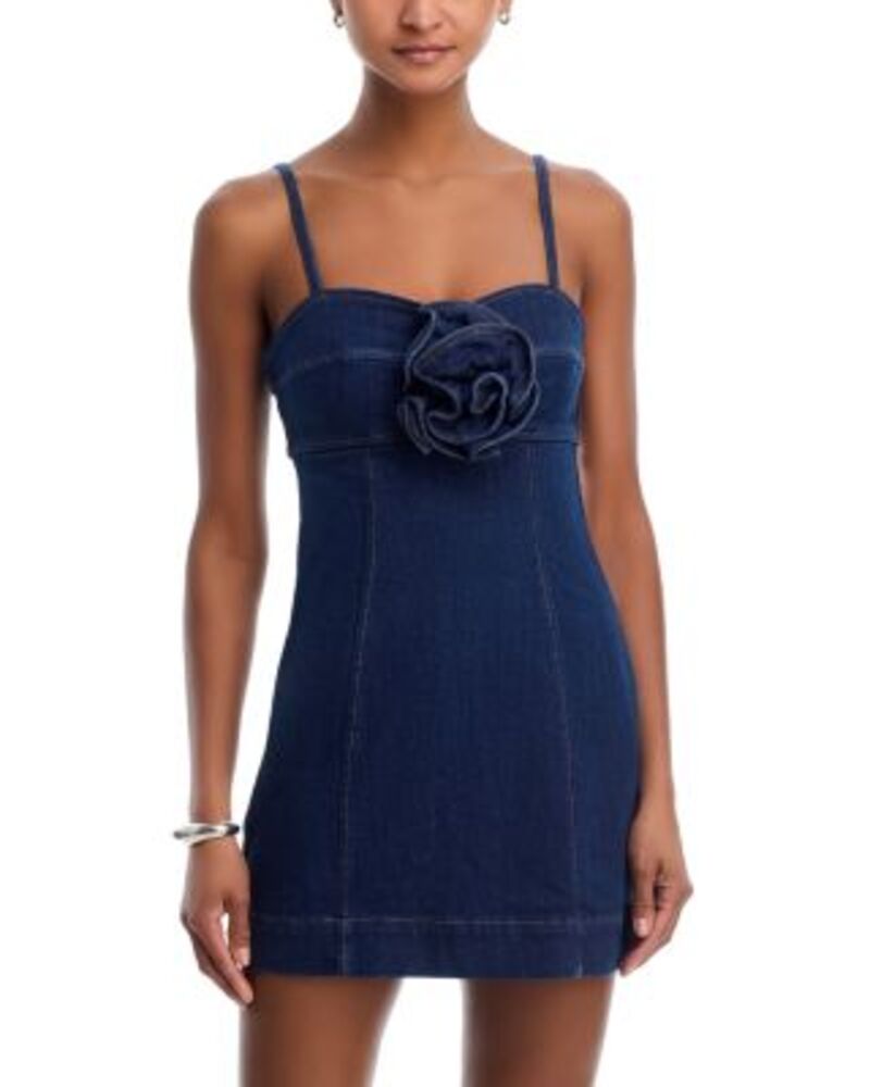 スティーブ マデン レディース トップス ワンピース STEVE MADDEN Peony Dress Deep Indigo インディゴ