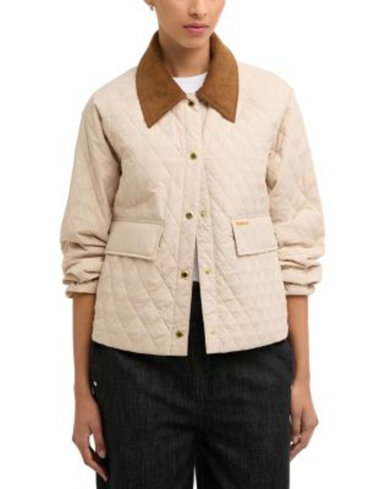 バブアー レディース アウター ジャケット・ブルゾン キルティング Barbour Kirby Quilted Jacket Jasmine / Dress|ReVida 店