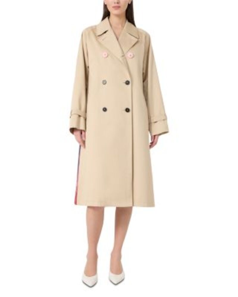 土日 マックスマーラ レディース アウター 厚地の外套 Weekend Max Mara Wksninfa Trench Coat Plum 酸桃