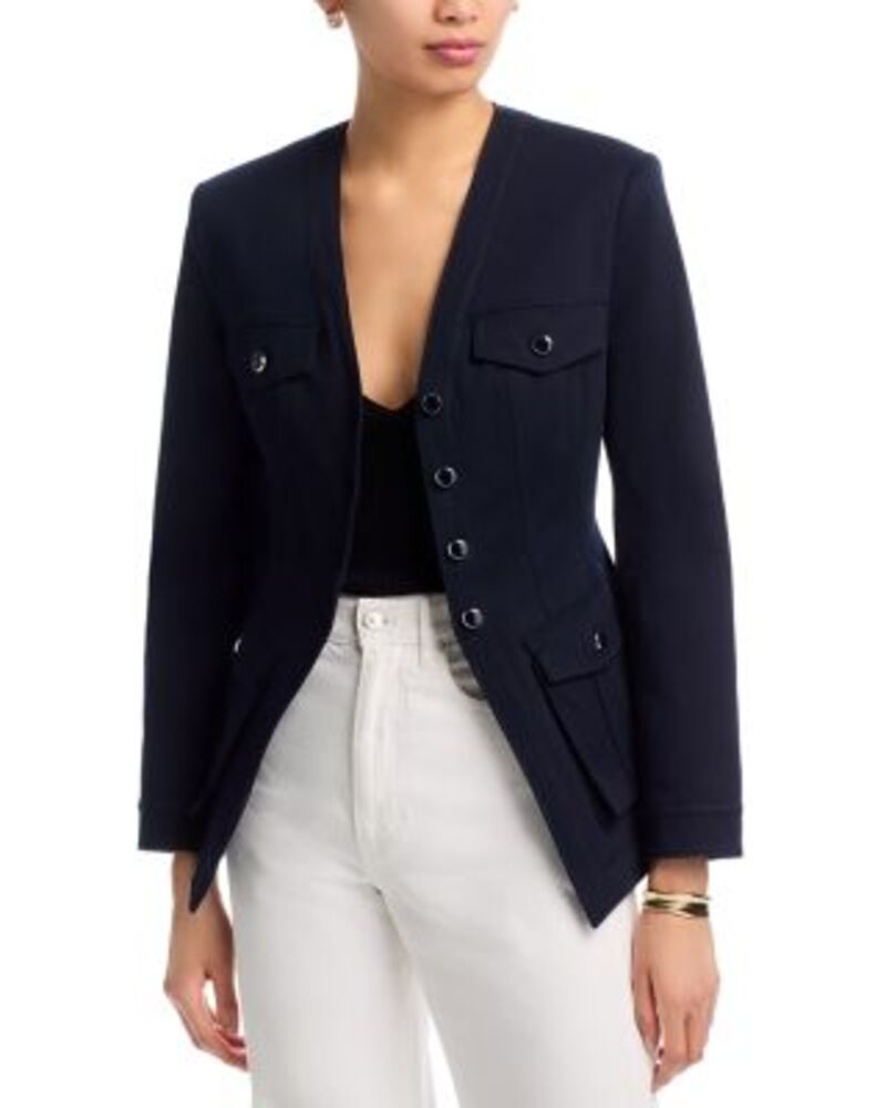 ヴェロニカ ベアード レディース アウター 上衣・上衣 Veronica Beard Pendle Dickey Jacket Navy 米国海軍