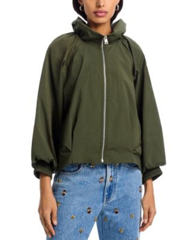 ヴェロニカ ベアード レディース アウター 上衣・上衣 Veronica Beard Circe Zip Jacket Army 正規陸軍