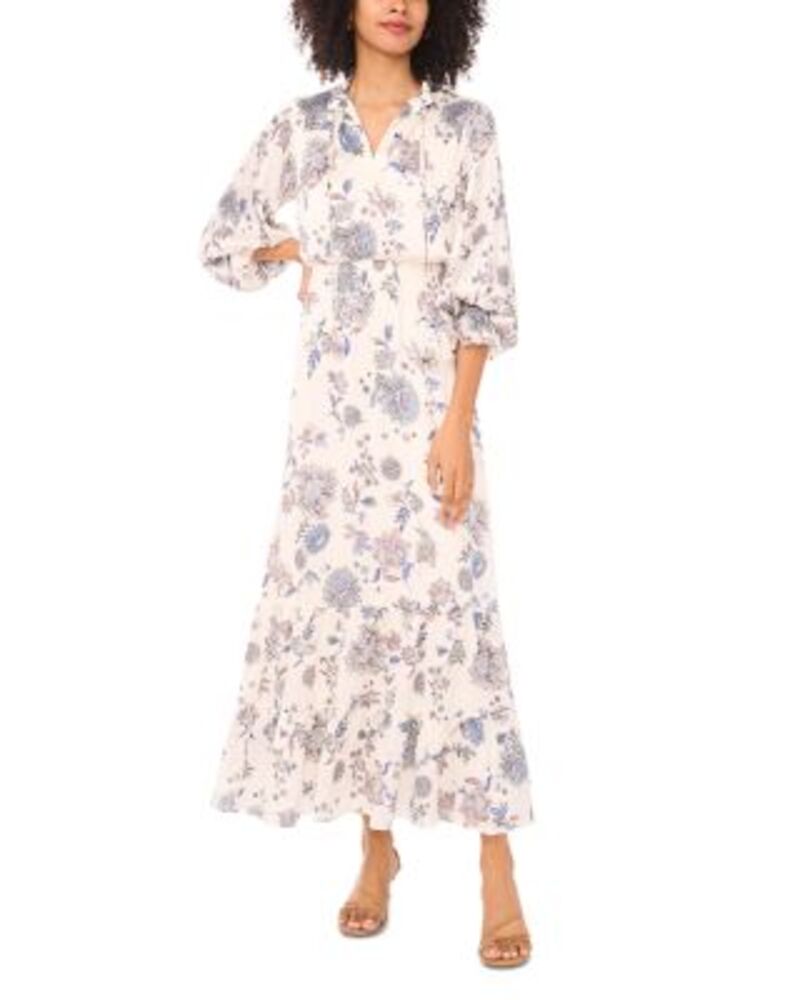 ヴィンスカムート レディース トップス 衣装 ギャザー マキシ VINCE CAMUTO Ruched Waist Maxi Dress Vanilla Ice