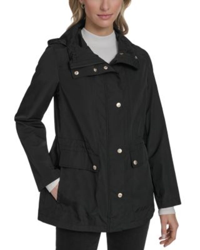 コールハーン レディース アウター ジャケット・ブルゾン Cole Haan Travel Packable Hunter Jacket Black ブラック