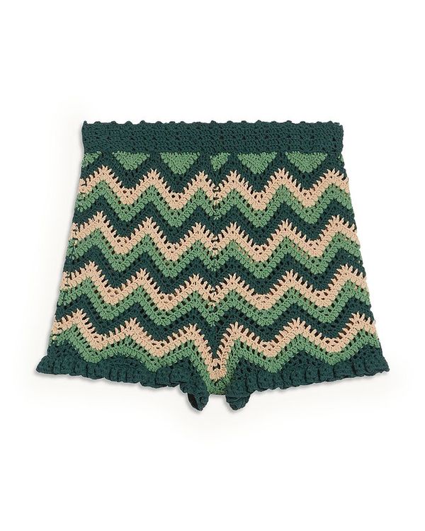 激安の 楽天市場 サンドロ レディース ハーフパンツ ショーツ ボトムス Mario Patterned Knit Shorts Green Revida 楽天市場店 限定製作 Wtpartnership Com