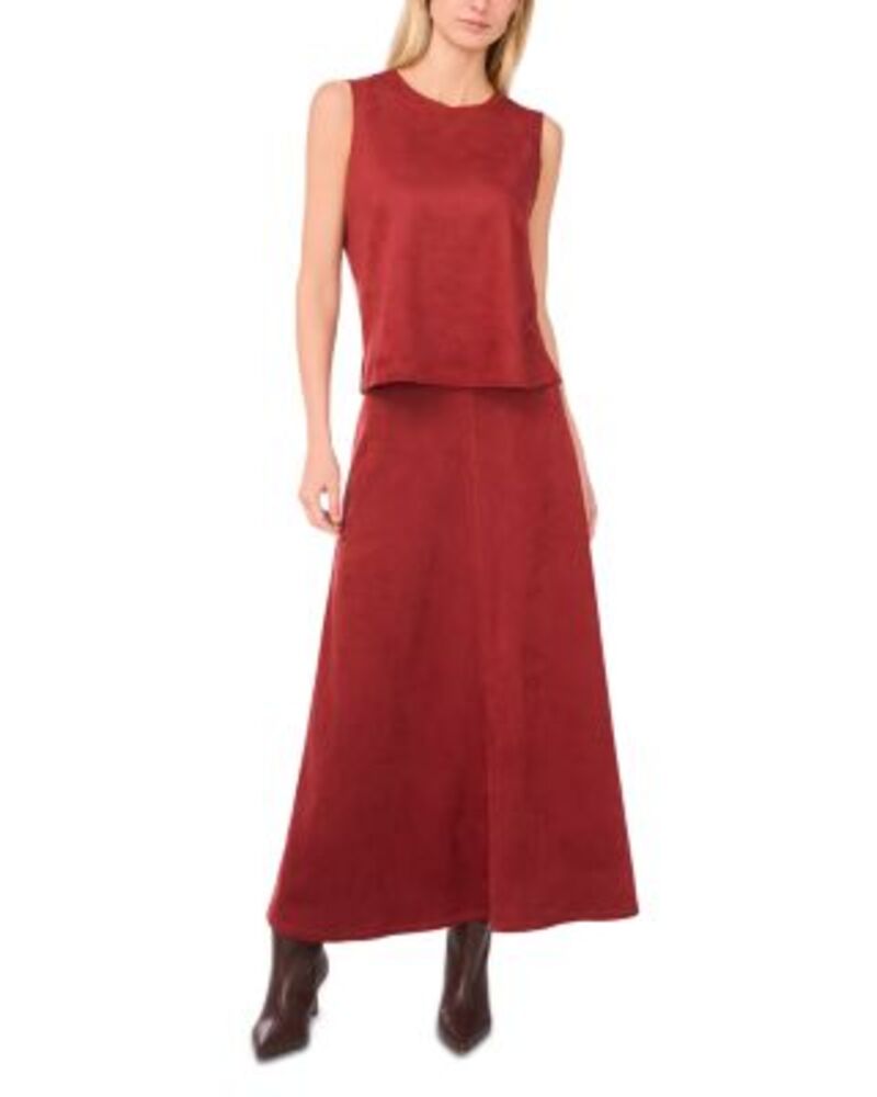 ヴィンスカムート レディース ボトムスカート A ライン スエード VINCE CAMUTO Faux Suede A Line Skirt Rustic