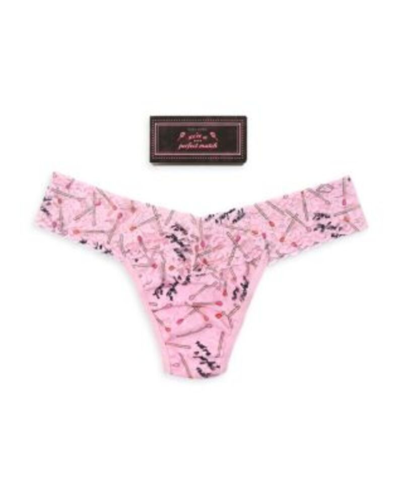 ハンキーパンキー レディース アンダーウェア パンツ ローライズ Hanky Panky Matchbox Low Rise Thong Perfect Match