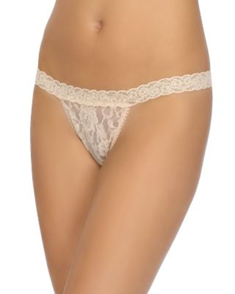 ハンキーパンキー レディース アンダー御召しもの ズボン下 スピード競技 Hanky Panky Signature Lace G-String Chai