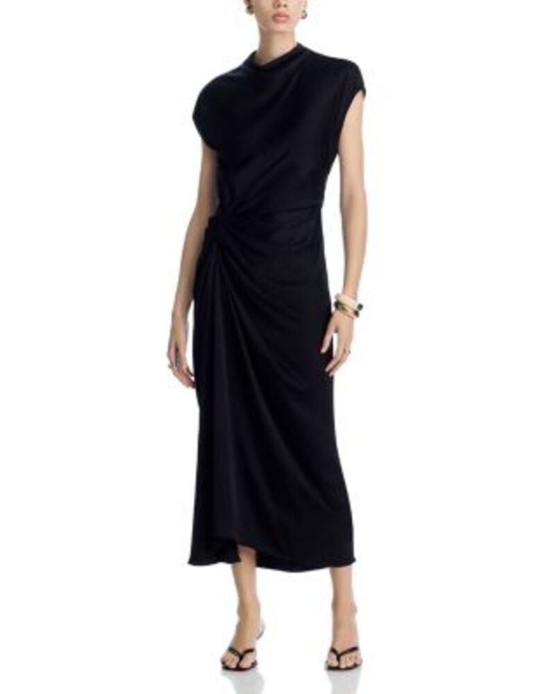 エーエルシー レディース トップス ワンピース A.L.C. Alma Side Gatheredress Black ブラック 86,790円