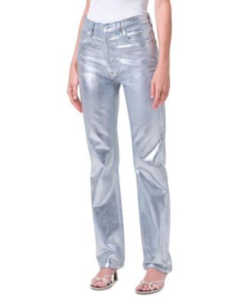 アゴルド レディース ボトムス デニムパンツ ジーンズ AGOLDE 90's Mid Rise Loose Jeans in Tin Foil Tin Foil｜ReVida 店