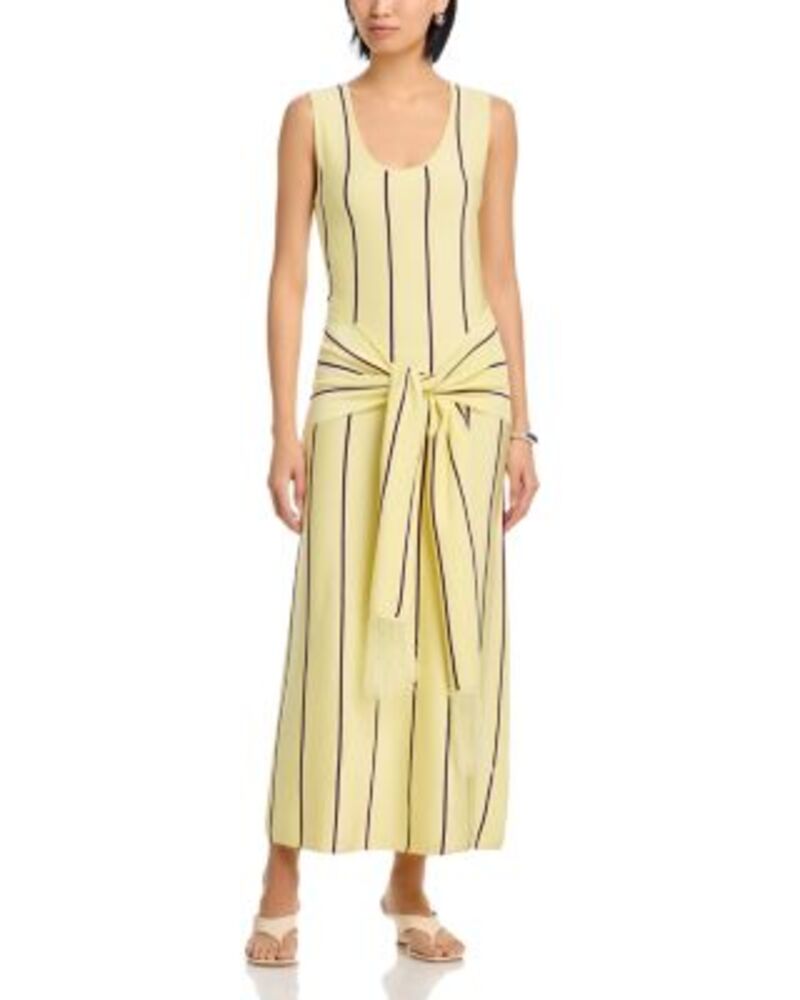 スリーワンフィリップリム レディース トップス 貯蔵タンクとっ始め MIDI 3.1 Phillip Lim Striped Midi Tank Dress Yuzu Multi マルチ色つや