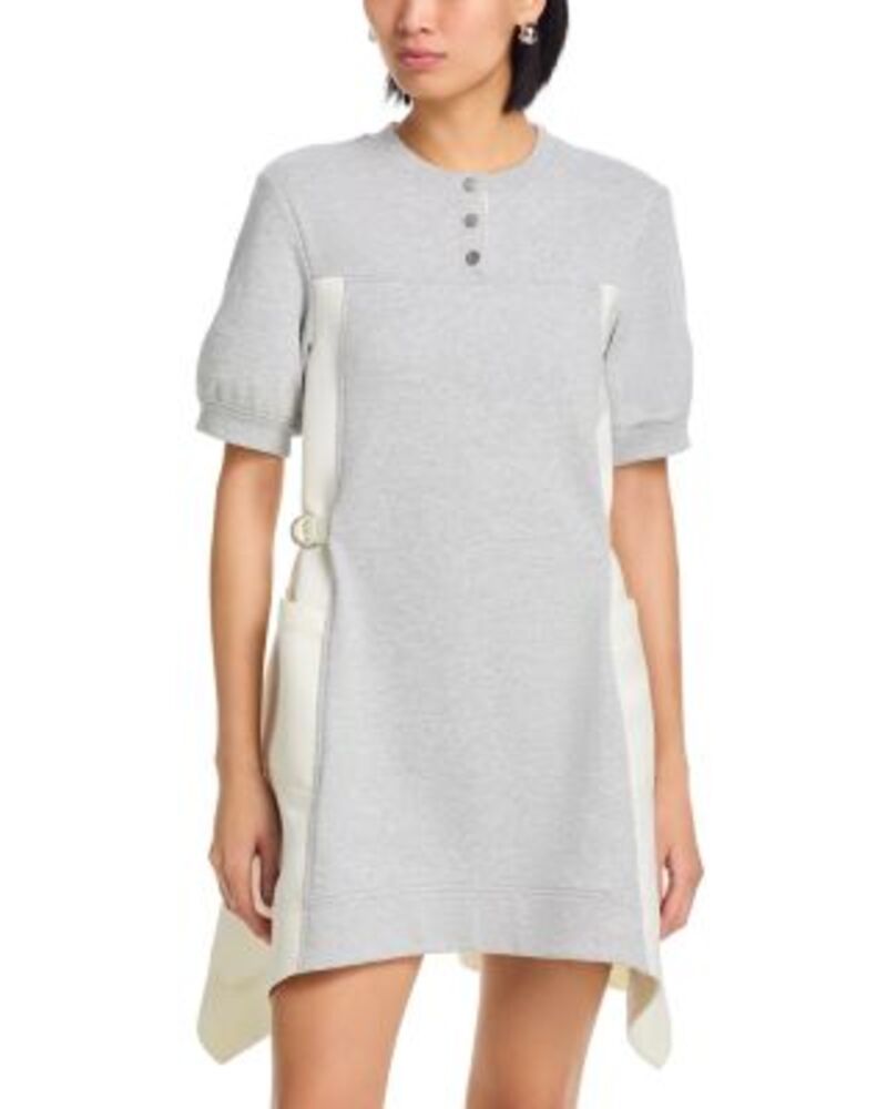 スリーワンフィリップリム レディース アウター パーカー・スウェット プルオーバー 3.1 Phillip Lim Elbow Sleeve Sweatshirt Dress Light Grey Medium 薄墨色