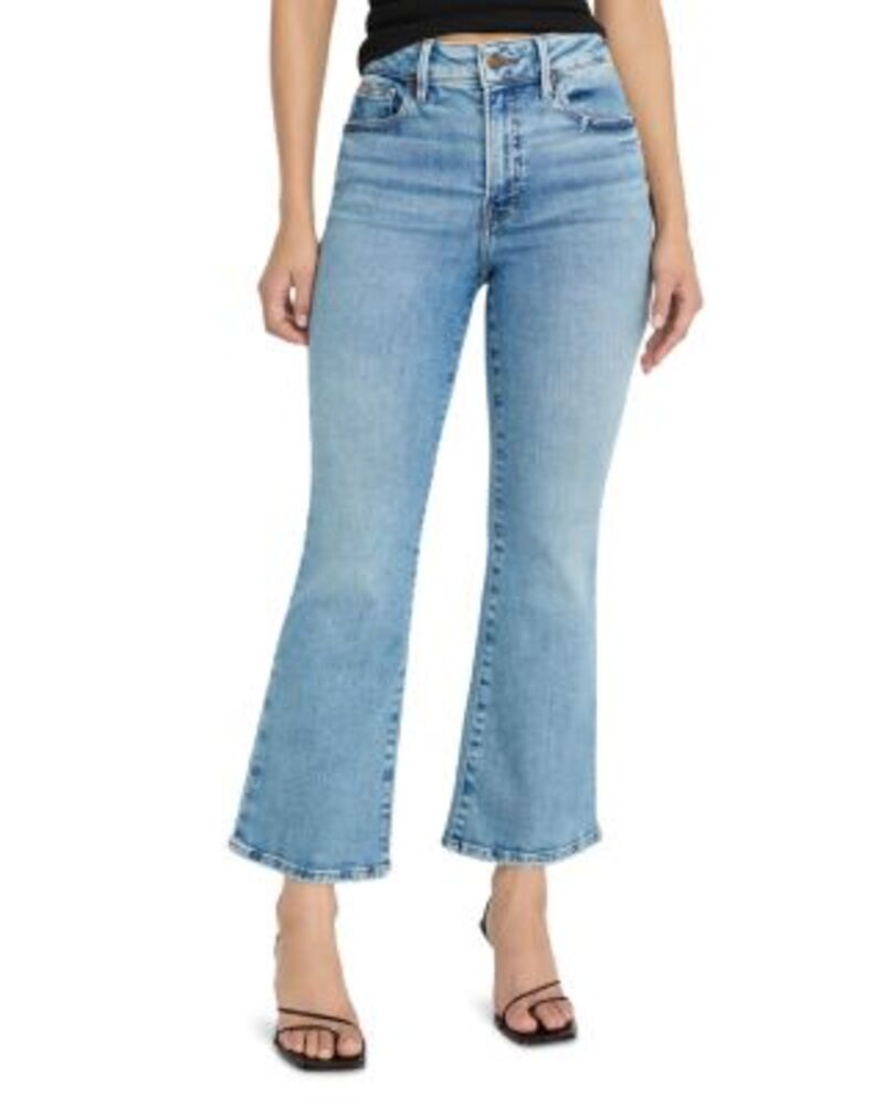 グッドアメリカン レディース ボトムス デニムパンツ ミニ ブーツ ジーンズ Good American Softech Good Legs Crop Mini Boot Jeans indigo1214 Indigo1214｜ReVida 店