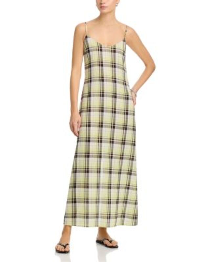 プロエンザ スクーラー レディース トップス ワンピース Proenza Schouler White Label Evelyn Plaidresstraw Multi マルチカラー|ReVida 店