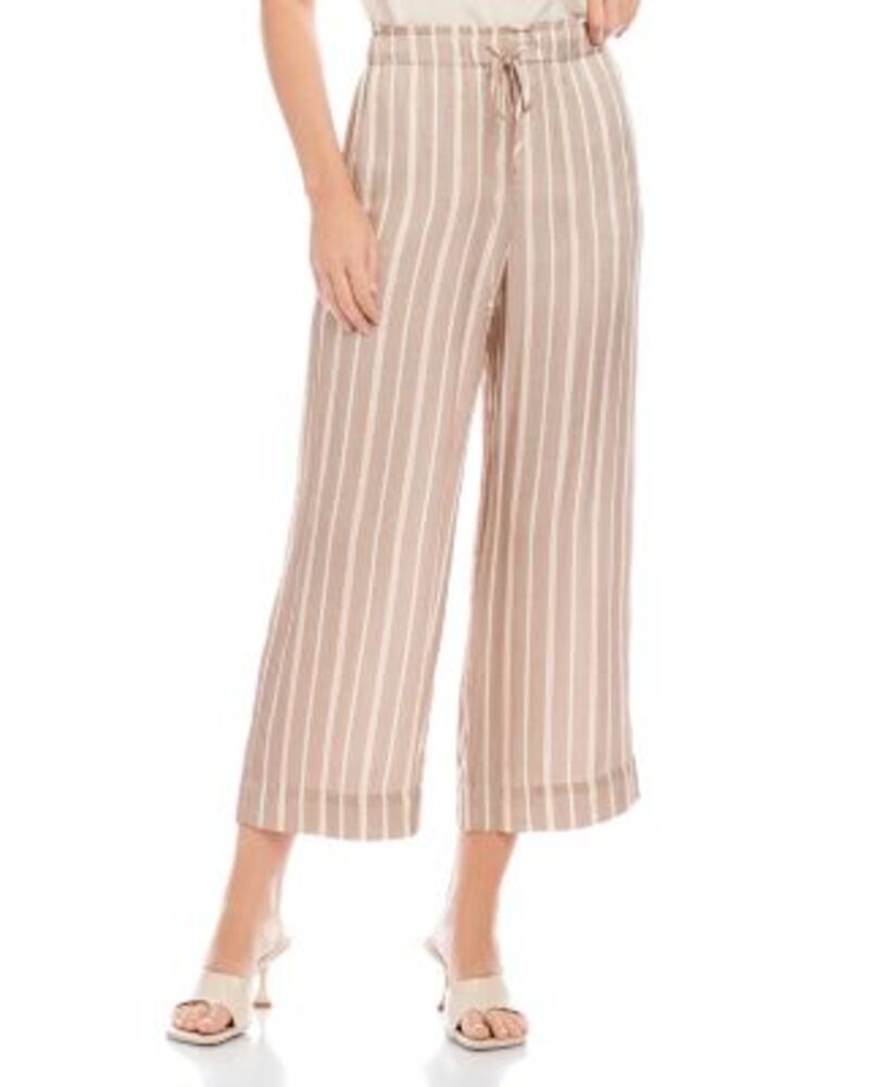 フィフティーントゥエンティ レディース ボトムス カジュアルパンツ クロップド Fifteen Twenty Tasha Croppedrawstring Pants Khaki カーキ｜ReVida 店