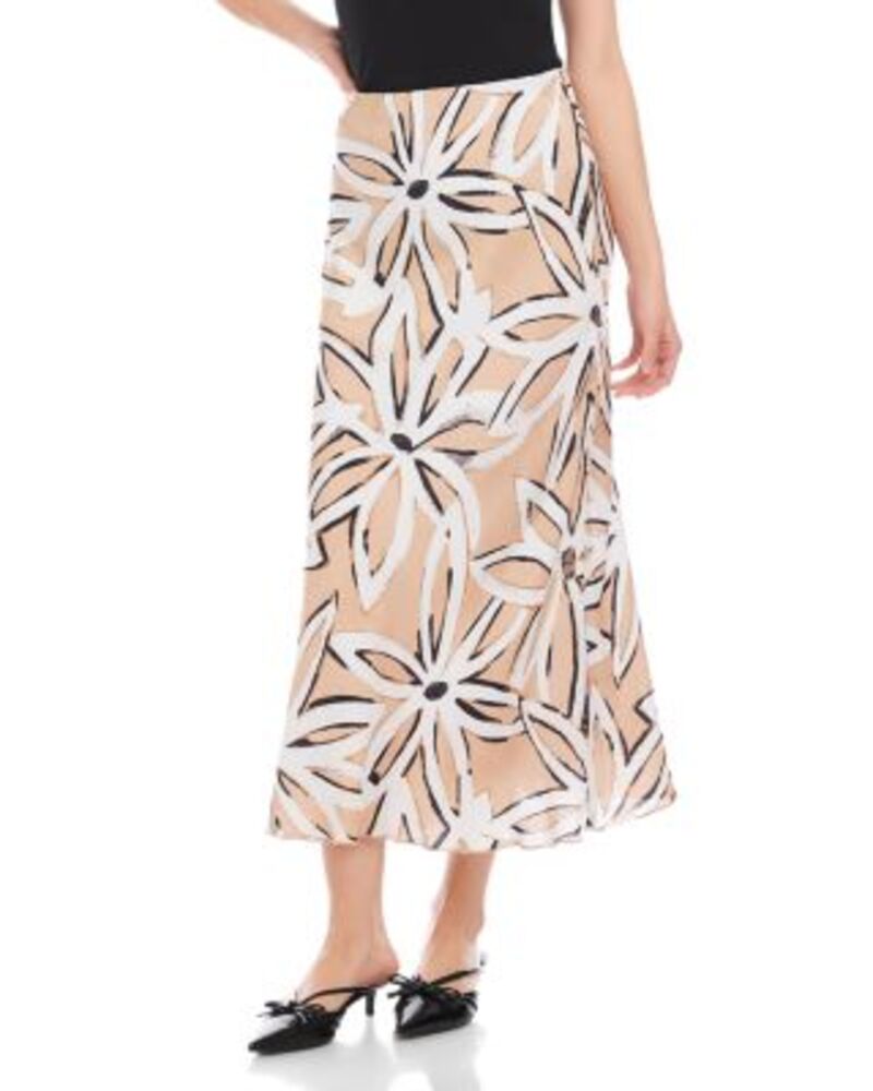 フィフティーントゥエンティ レディース ボトムスカート アンクル Fifteen Twenty Eva Bias Ankle Skirt Print|ReVida 店