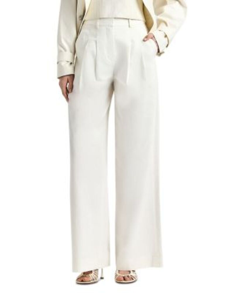 デレクラムテンクロスバイ レディース ボトムス カジュアルパンツ Derek Lam 10 Crosby Juliana Twill Trousersoft White ホワイト|ReVida 店