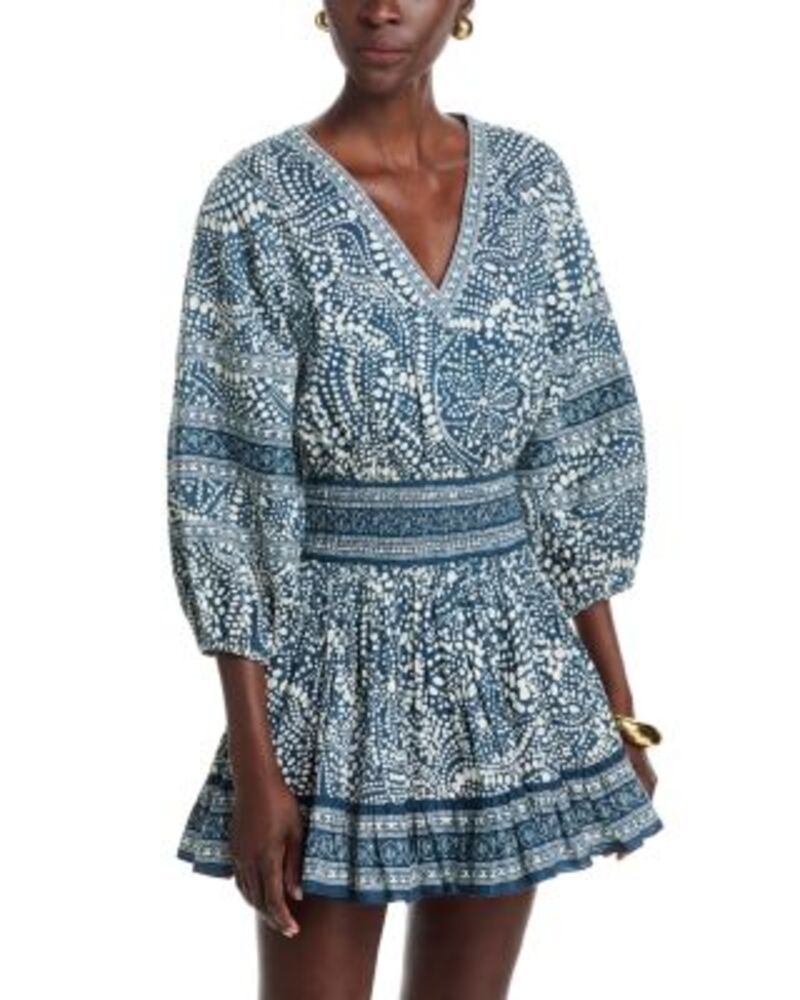 レイミー ブルック レディース トップス 衣装 Ramy Brook April Dress Navy Dot 米国海軍
