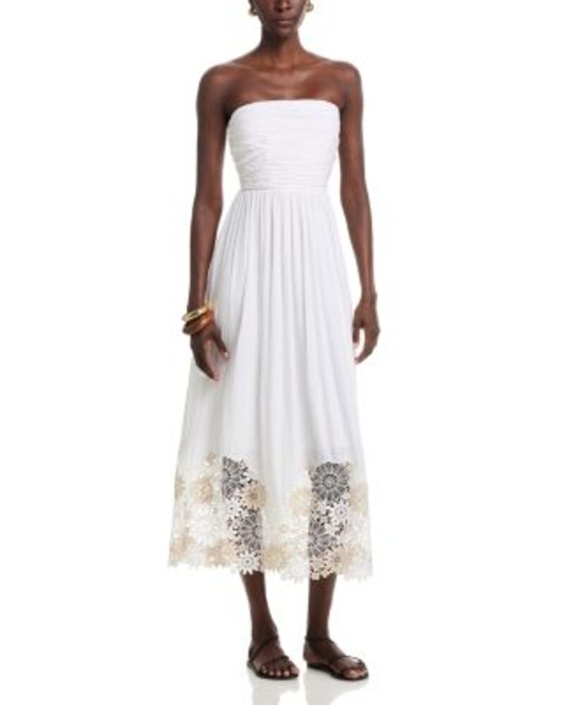 レイミー ブルック レディース トップス ワンピース Ramy Brook Milani Dress Ivory アイボリー｜ReVida 店