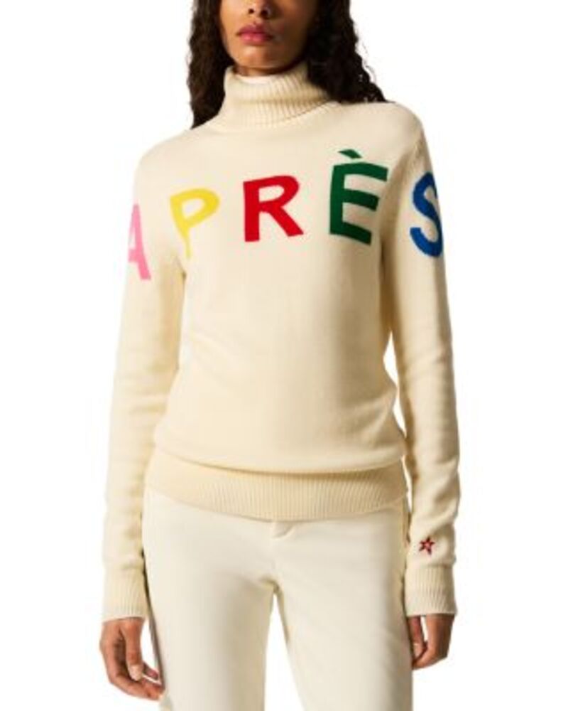 文句なしちょっとの間 レディース アウター 編み物・スウェーター 羊毛 Perfect Moment Wool Aprsweater Snowhite 白いこと