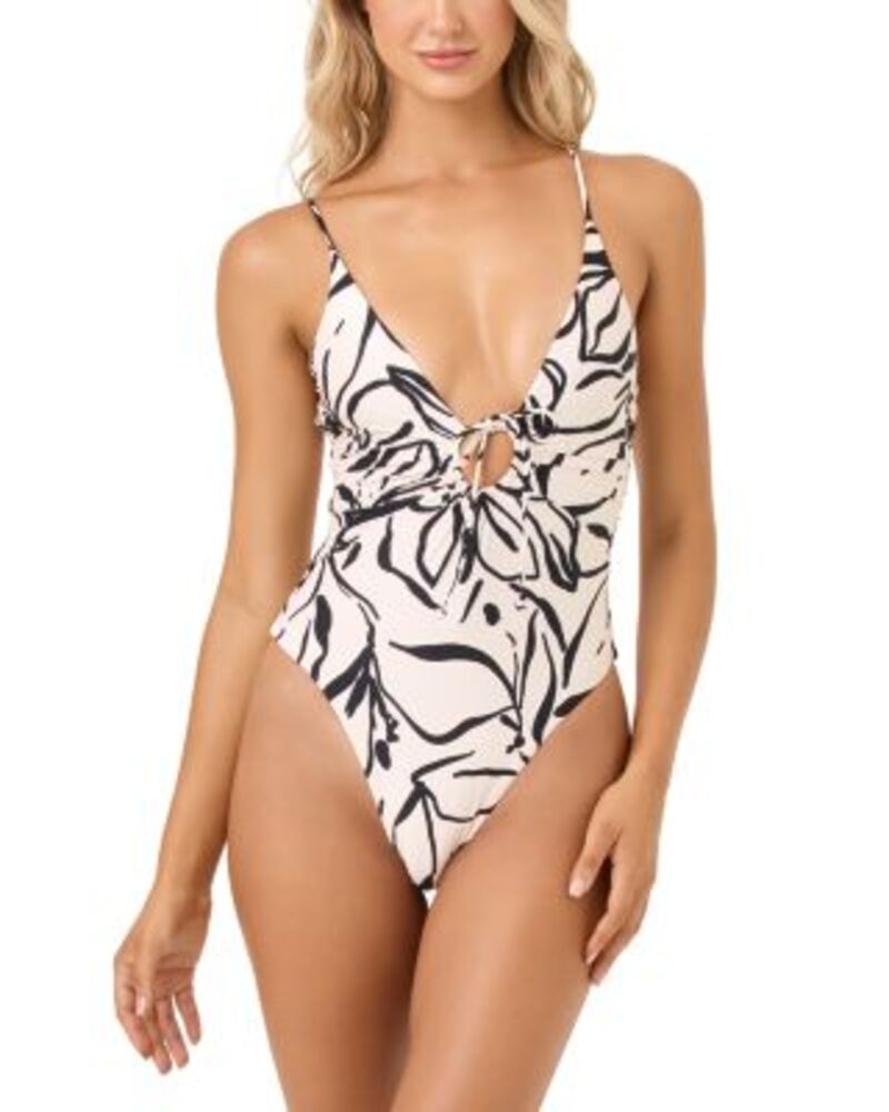 エルスペース レディース 水着 上下セット L*Space L*Piper Classic One Piece Swimsuit Heavy Petal