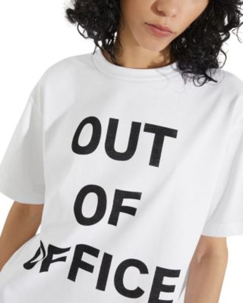 マックスアンドコー レディース トップス シャツ クルーネック MAX&Co. Out Office Crewneck T Shirt Optical White ホワイト