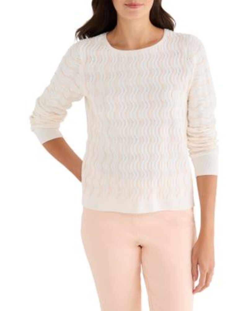 ニックプラスゾーイ レディース アウター ニット・セーター NIC+ZOE Alto Sweater White Multi ホワイト