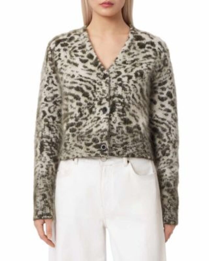 オールセインツ レディース アウター カーディガン ALLSAINTS Wick Amur Cardigan Chalk White ホワイト