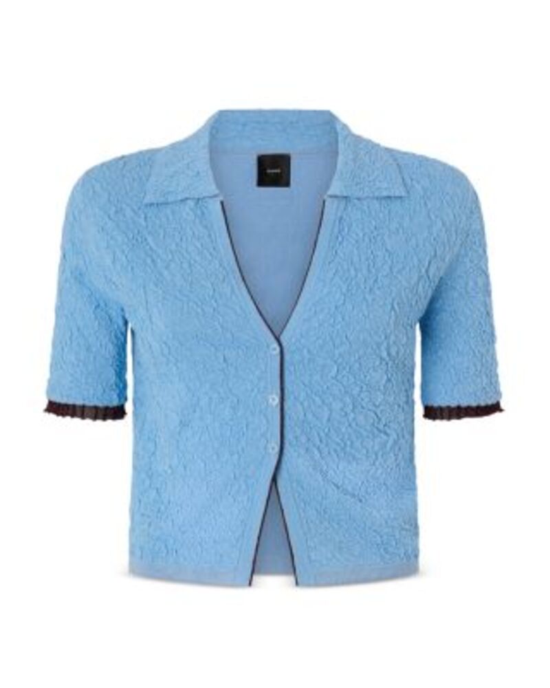 ピンコ レディース トップス スポーツシャツ PINKO Lampo Embossed Polo Top G44