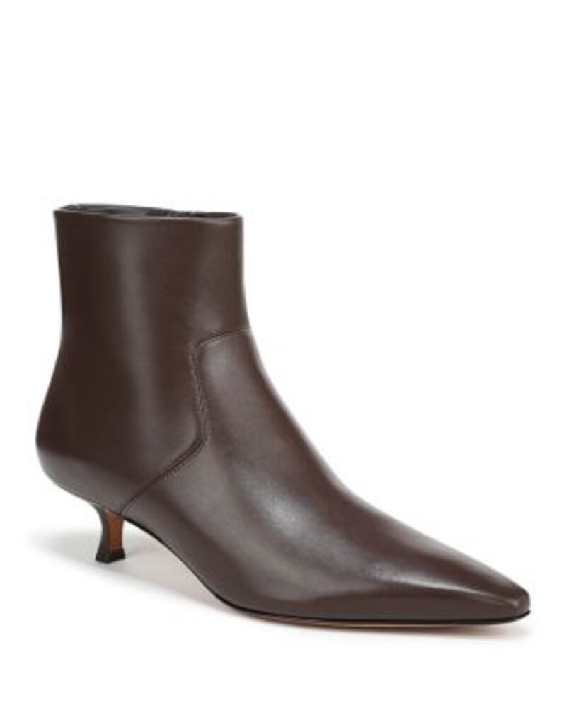 ヴィンス レディース シューズ ブーツ・レインブーツ アンクル レザー Vince Womenimone Leather Ankle Boots Cacao Brown ブラウン