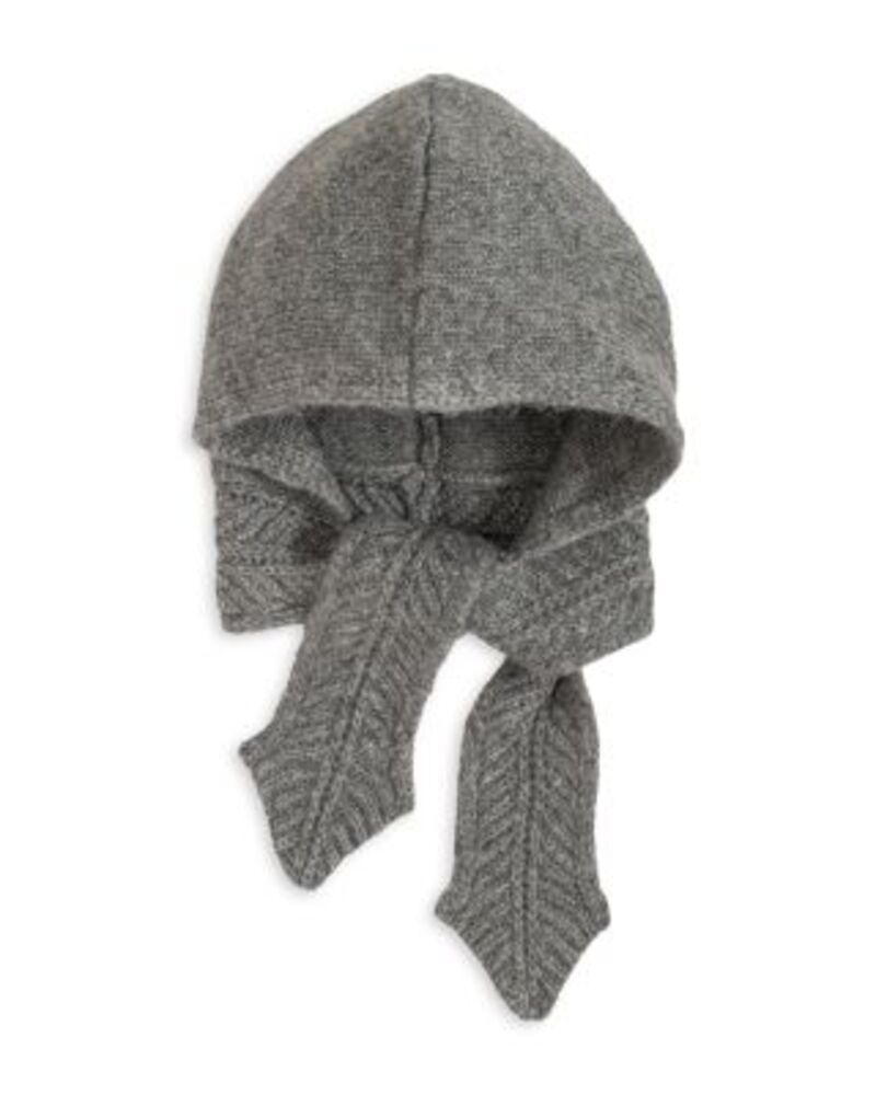 エコー レディース アクセサリー マフラー・ストール・スカーフ Echo Fuzzy Hood Scarf Silver/grey グレー|ReVida 店