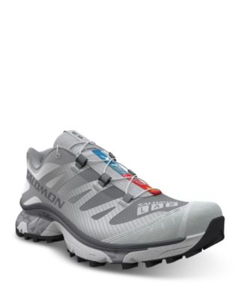 サロモン レディース シューズ スニーカー Salomon UnisexT-4 OG Running Sneakersharkskin/Dawn Blue/Metal ブルー
