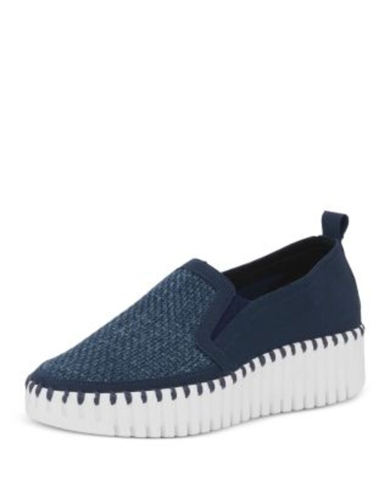 イルセヤコブセン レディース シューズ パンプス プラットフォーム Ilse Jacobsen Women's Tuliplatform Wedge Flats Dark Indigo インディゴ