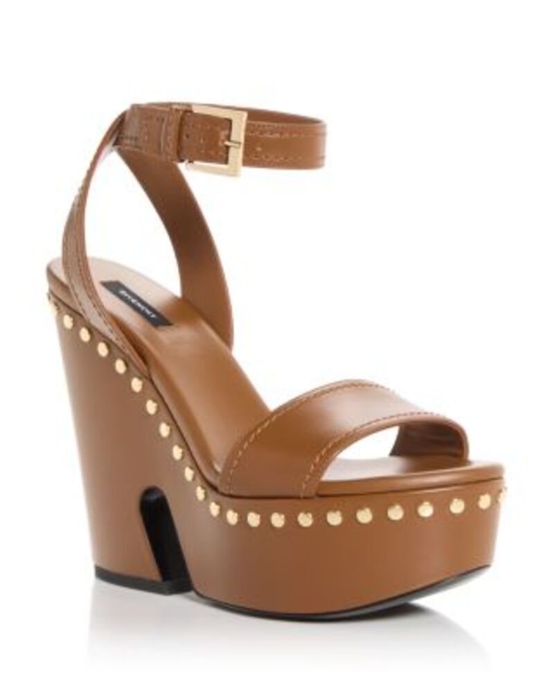 ジバンシー レディース シューズ サンダル プラットフォーム Givenchy Women'studded Platform Clog Sandals Tan タン