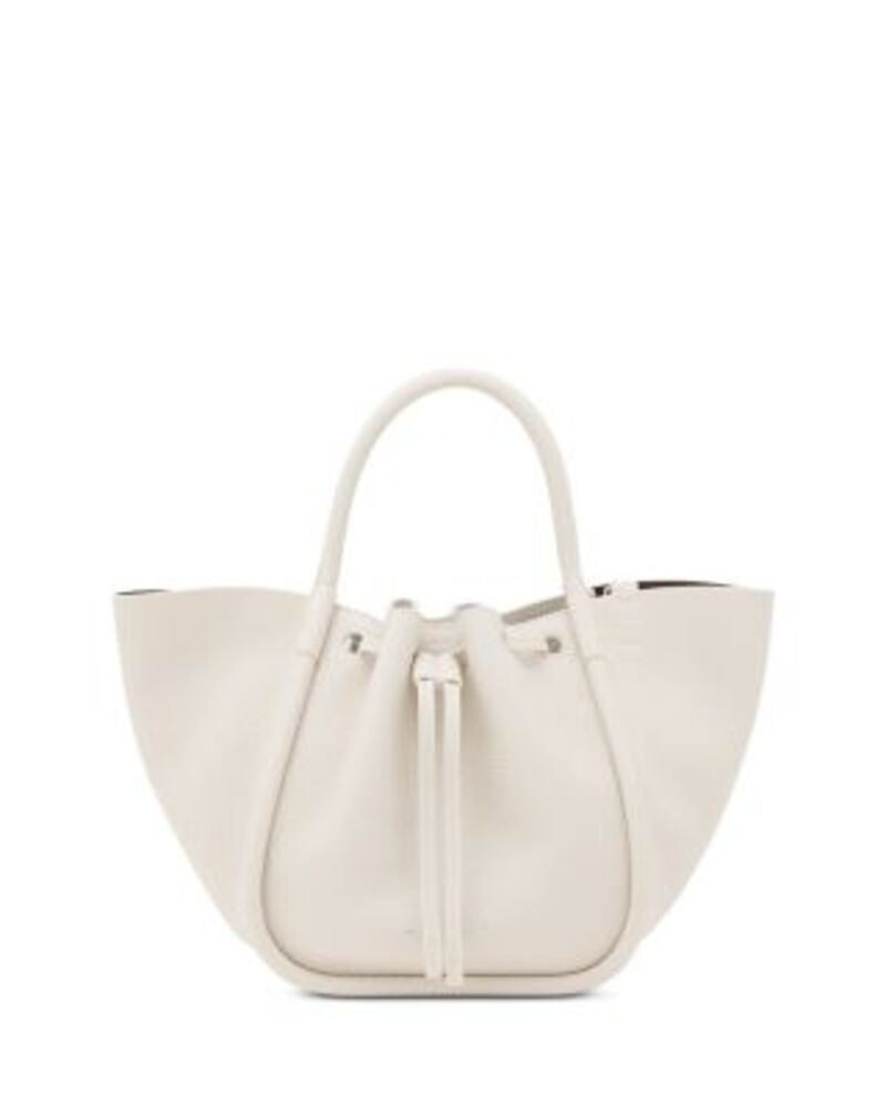 プロエンザショラー レディース バッグ ギャザー レザー Proenza Schouler Small Ruched Leather Tote Bag Ecru エクリュ
