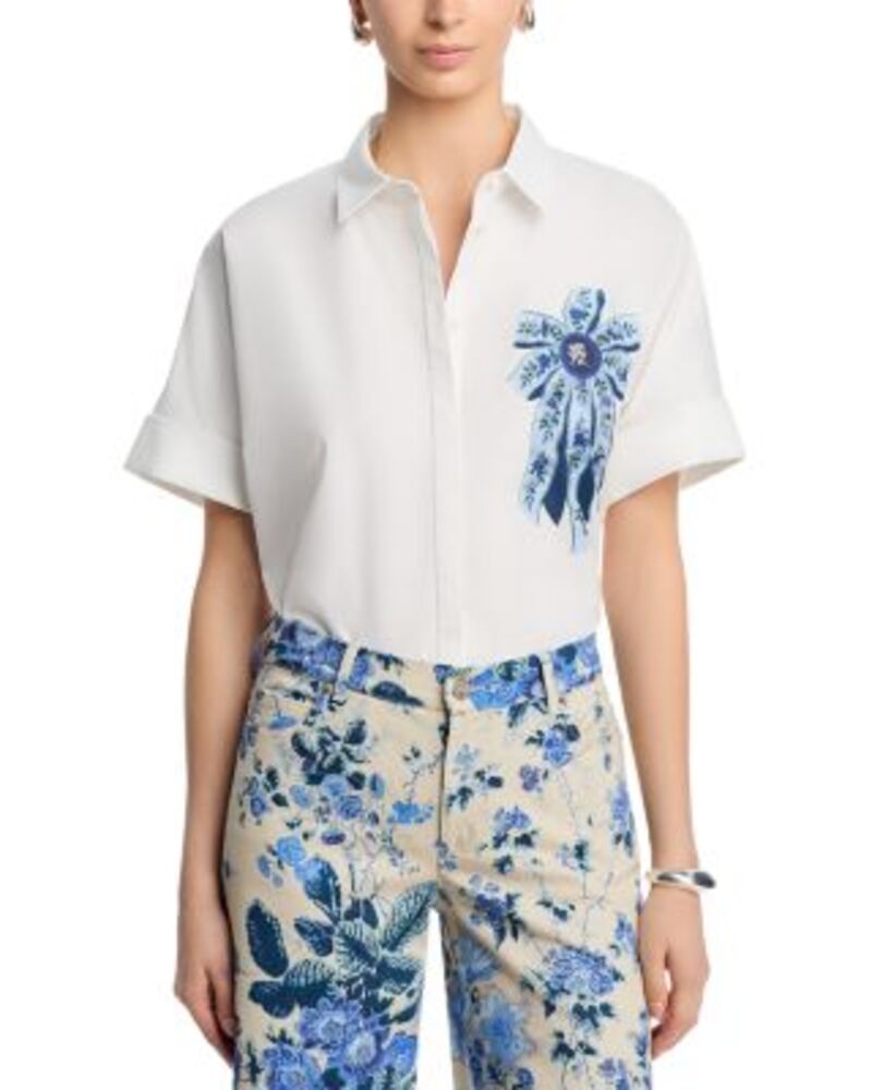コビーハルペリン レディース トップス シャツ ブラウス Kobi Halperin Bonnie Blouse White Multi ホワイト|ReVida 店