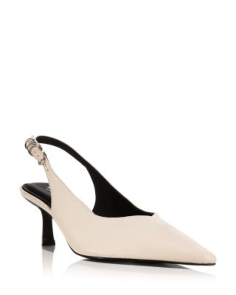 ラグアンドボーン レディース シューズ パンプス rag & bone Women's Brynn Slingback Pumps Antique White ホワイト｜ReVida 店