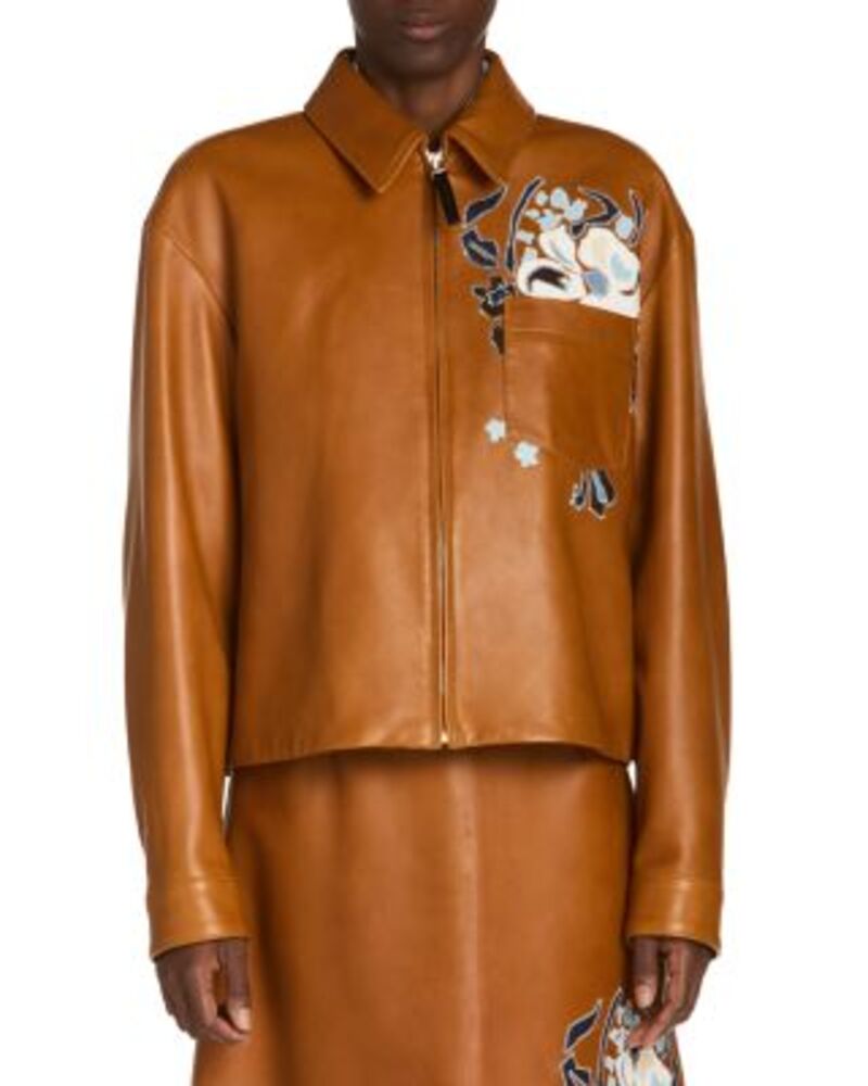 マルニ レディース トップス シャツ レザー Marni Leather Shirt Rust ラスト｜ReVida 店