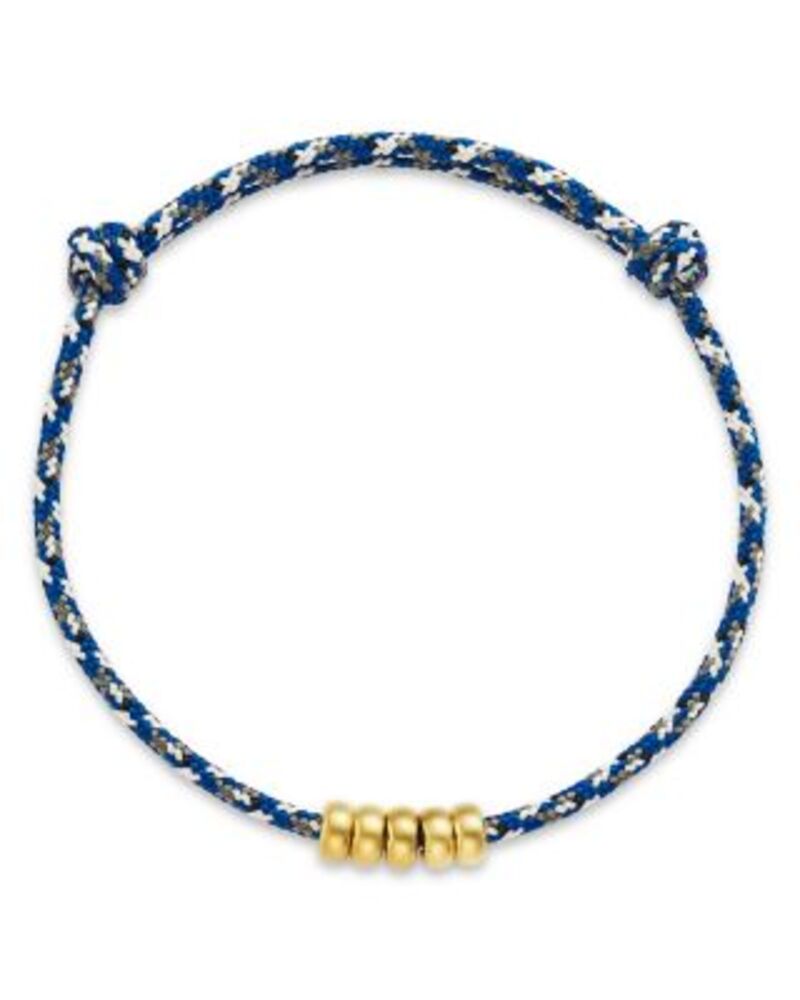 ゾーシッコ レディース アクセサリー ブレスレット・バングル・アンクレット Zo Chicco 14K Yellow Gold Paracord Rondelle Slider Bracelet 5-9\