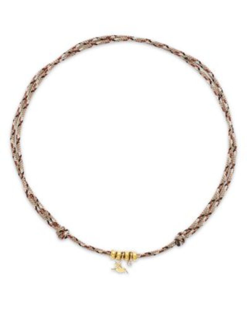 ゾーシッコ レディース アクセサリー ネックレス・チョーカー・ペンダントトップ レース Zo Chicco 14K Yellow Gold Paracordiamond & Hummingbirdesert Camo Rondelle Necklace 12-26\