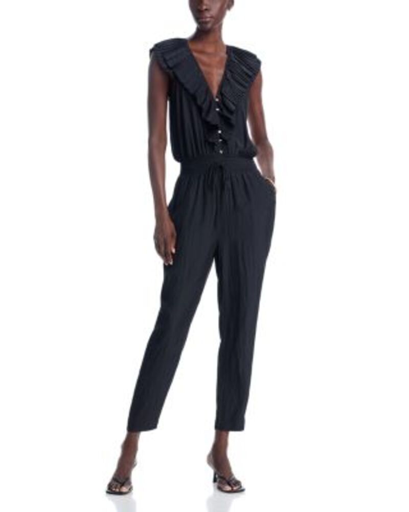 レイミー ブルック レディース トップス 飛び降りる背広 Ramy Brook Collie Jumpsuit Black 黒いこと