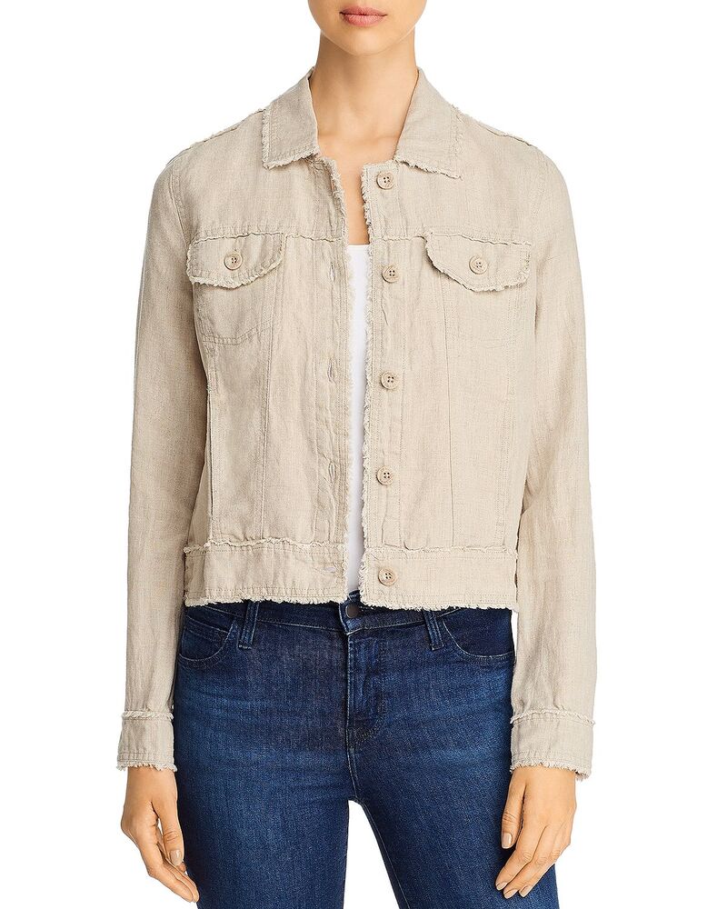 トッミーバハマ レディース アウター 上衣・上衣 リネン Tommy Bahama Two Palms Raw-Edge Linen Jacket Natural
