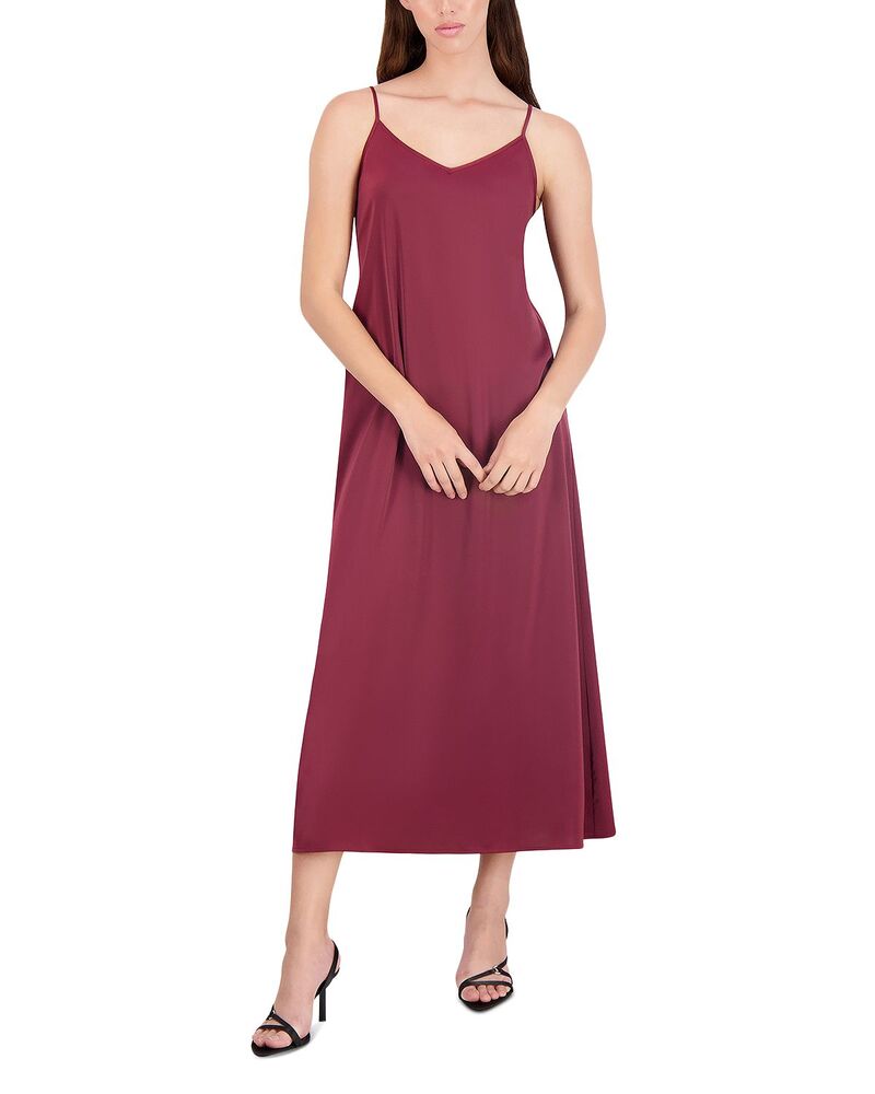 ポイント レディース トップス ワンピース A ライン Point A Line Slip Dress Cabernet