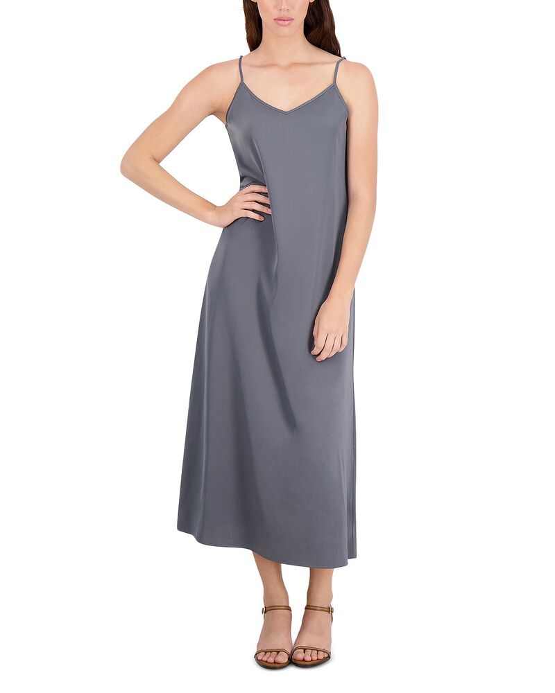 ポイント レディース トップス ワンピース A ライン Point A Line Slip Dress Gunmetal ガンメタル