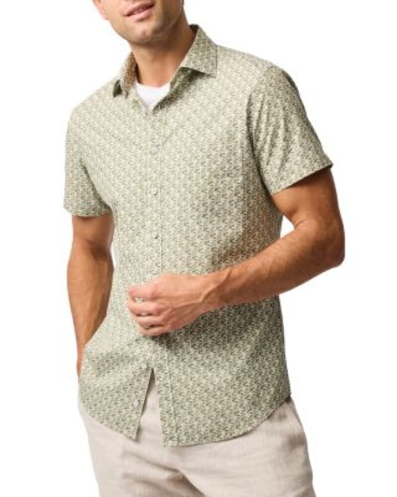 ロッドアンドグン メンズ トップス シャツ ボタンダウン Rodd & Gunn Avonside Sports Fit Button Down Shirt Fern