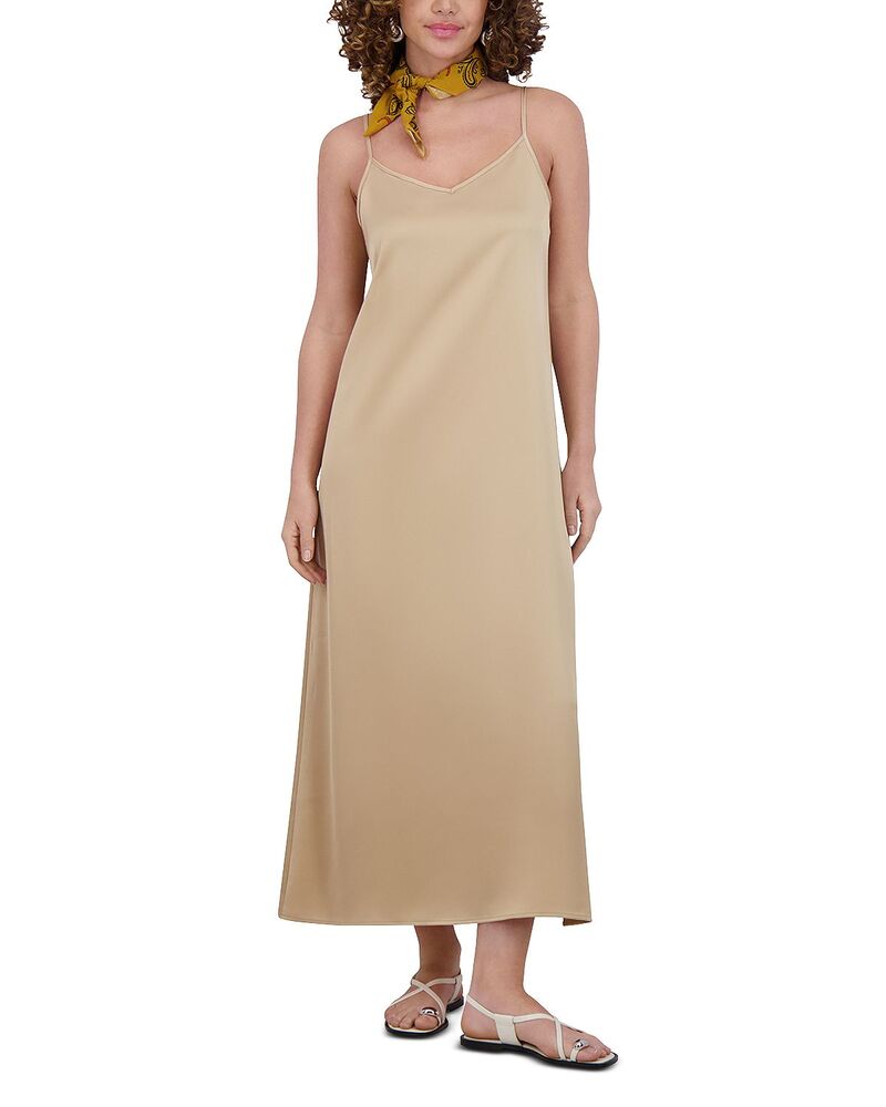 尖んがり レディース トップス 衣装 A 伝達ルート 繻子 Point Satin A Line Slip Dressand 真砂 ワンピース-レディースファッション
