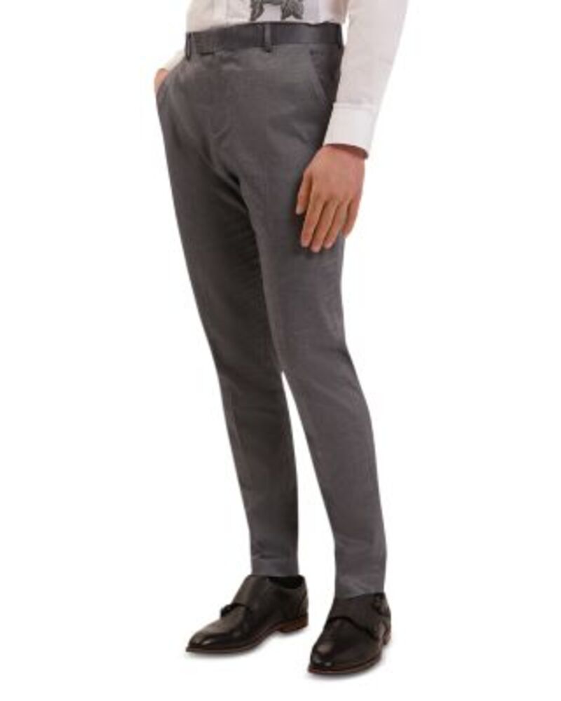 テッドベーカー メンズ ボトムス カジュアルパンツ コットン Ted Baker Sabaton Slim Cotton Trouser Navy ネイビー