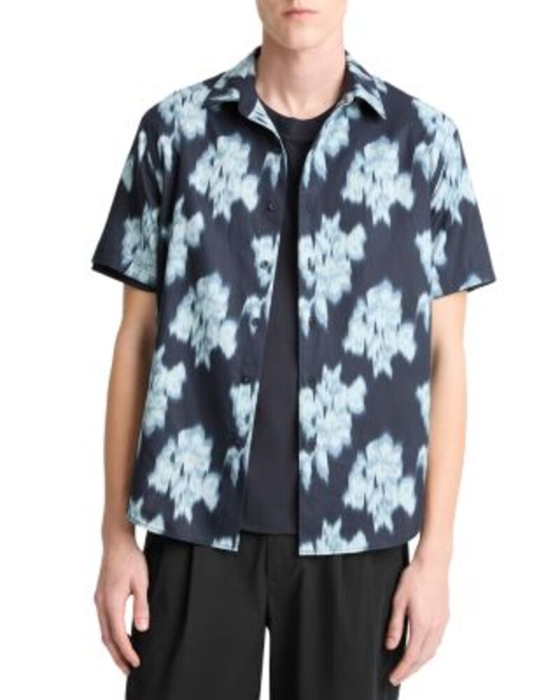 ヴィンス メンズ トップス シャツ Vince Blurred Roseshirt Studio Combo
