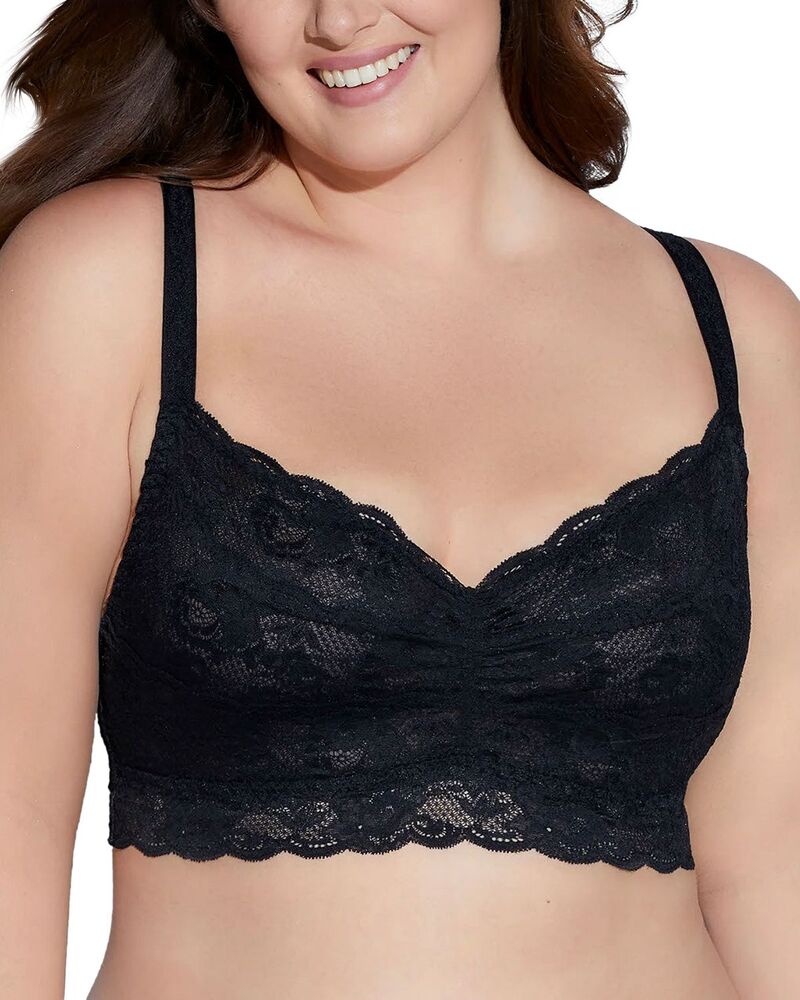 コサベラ レディース アンダーウェア ブラジャー プラスサイズ Cosabella Plus Never Say Never Sweetie Soft Bra Black ブラック