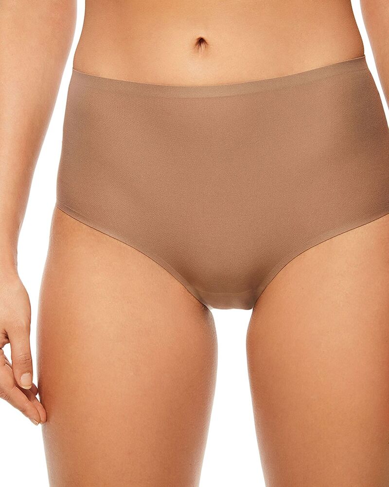 シャントル レディース アンダー御召しもの ズボン下 Chantelle Soft Stretch One-Size Seamless Briefs Hazelnut